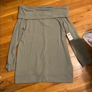 Off the should sweater dress from Charlette Russe